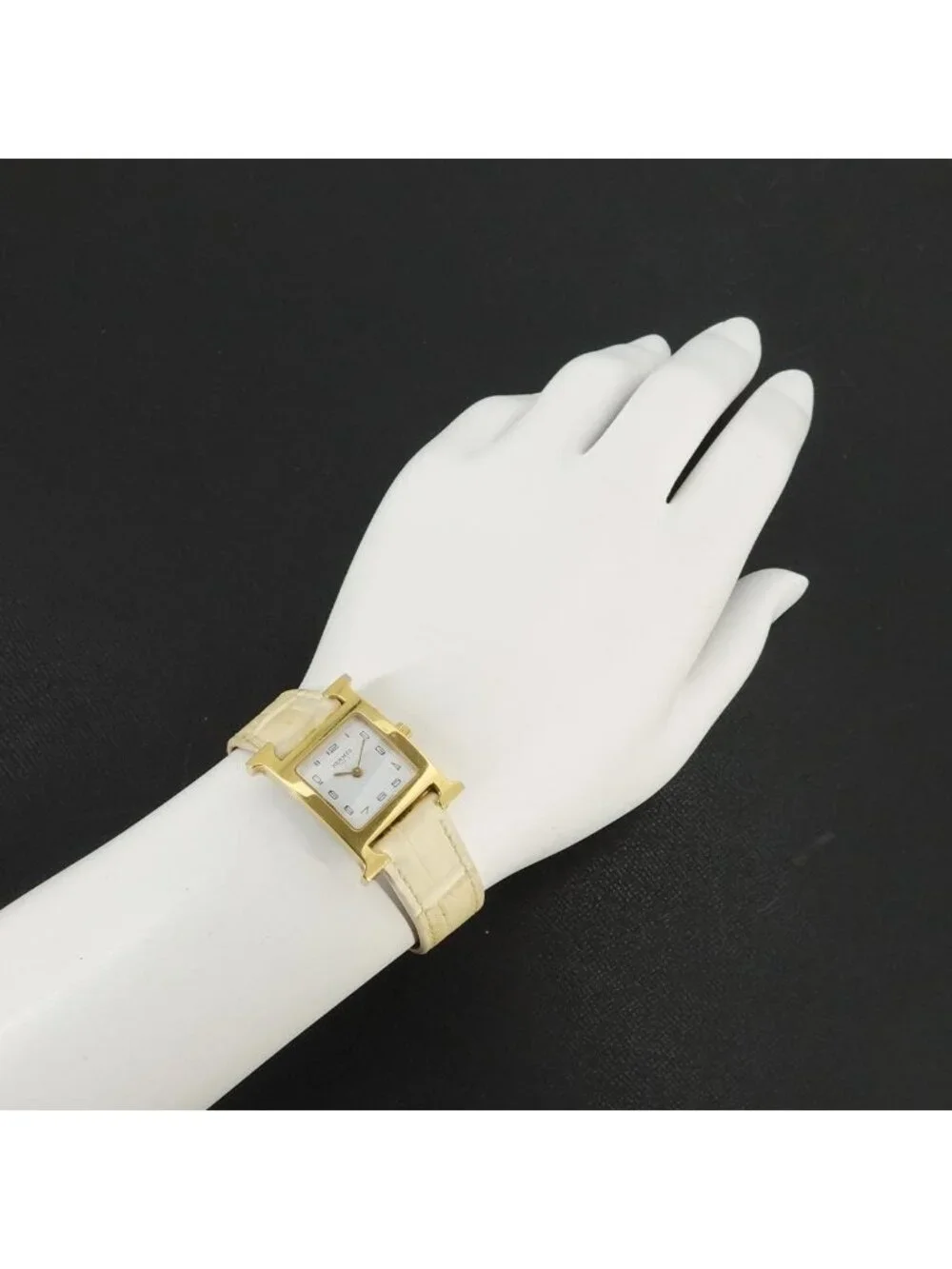 Hermes Watch Hh1 201 White Quartz